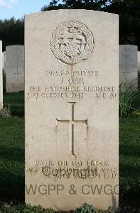 Minturno War Cemetery - Orr, James