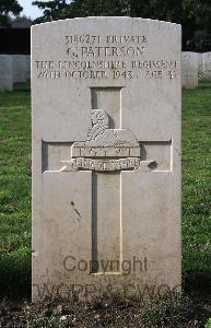 Minturno War Cemetery - Paterson, George