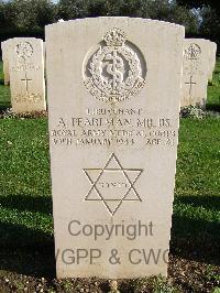 Minturno War Cemetery - Pearlman, Asher