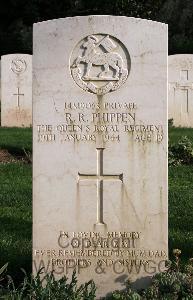 Minturno War Cemetery - Phippen, Raymond Robert