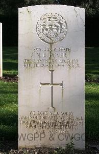 Minturno War Cemetery - Pover, Noel Edward