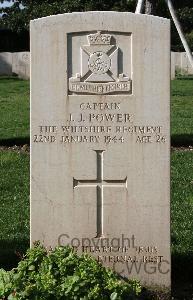 Minturno War Cemetery - Power, John Joseph