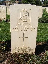 Minturno War Cemetery - Preece, John Charles Renzo