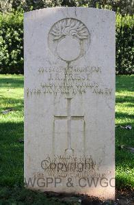 Minturno War Cemetery - Priest, James Robert