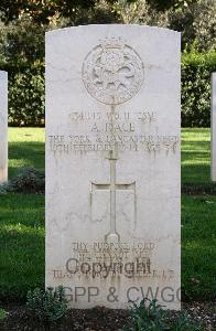 Minturno War Cemetery - Race, Alfred