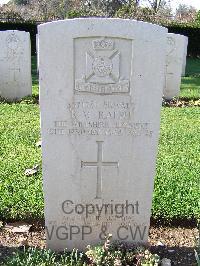 Minturno War Cemetery - Ralph, Ronald Victor