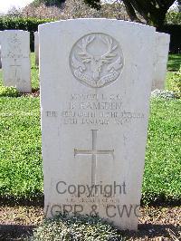 Minturno War Cemetery - Ramsden, Fred