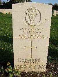 Minturno War Cemetery - Redford, Allen