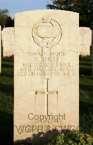 Minturno War Cemetery - Reilly, Daniel