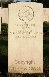 Minturno War Cemetery - Rennie, James Forbes