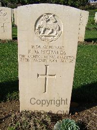 Minturno War Cemetery - Richards, Russell Mardy