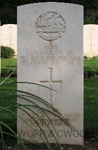 Minturno War Cemetery - Robson, Charles Alexander