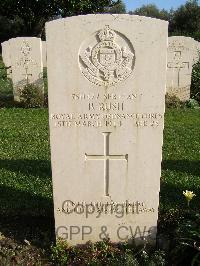 Minturno War Cemetery - Rush, Burnell