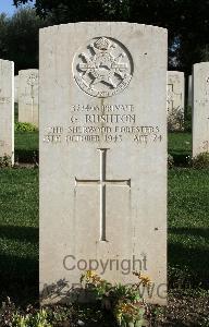 Minturno War Cemetery - Rushton, George