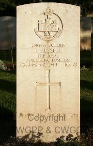 Minturno War Cemetery - Russell, Thomas