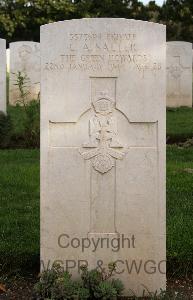 Minturno War Cemetery - Salter, Leonard Albert