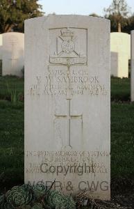 Minturno War Cemetery - Sambrook, Victor Wilfred