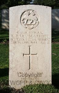 Minturno War Cemetery - Scarrott, Lawrence Albert (Len)