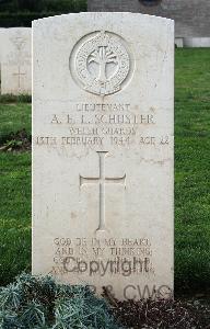 Minturno War Cemetery - Schuster, Anthony Evelyn Loveday