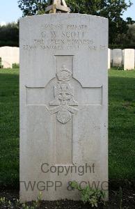 Minturno War Cemetery - Scott, Gordon Walter