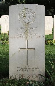 Minturno War Cemetery - Scott, James