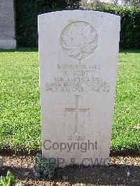 Minturno War Cemetery - Scott, Wilfrid