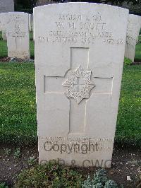 Minturno War Cemetery - Scott, Walter Matthew