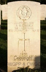 Minturno War Cemetery - Shepherd, Alistair