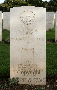 Minturno War Cemetery - Simm, Leonard