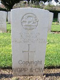 Minturno War Cemetery - Simpson, Robert