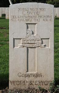 Minturno War Cemetery - Sivyer, Edward