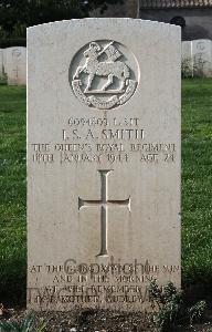 Minturno War Cemetery - Smith, Ian Stuart Alexander