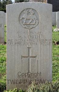 Minturno War Cemetery - Smith, William Sidney