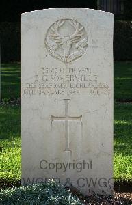 Minturno War Cemetery - Somerville, Gavin