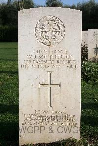 Minturno War Cemetery - Southerden, William Jack