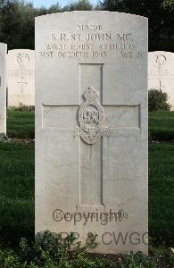 Minturno War Cemetery - St. John, Stephen Rowland