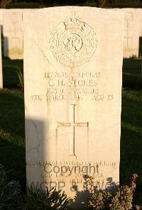 Minturno War Cemetery - Stokes, Charles Henry