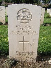 Minturno War Cemetery - Stones, Edwin