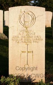 Minturno War Cemetery - Stoop, Adrian Frederick