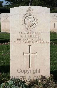 Minturno War Cemetery - Tilley, Richard James