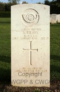 Minturno War Cemetery - Tilson, Arthur