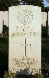 Minturno War Cemetery - Tinkler, William Louvain