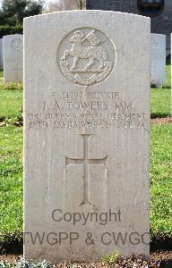 Minturno War Cemetery - Towers, John Alexander