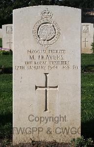 Minturno War Cemetery - Travers, Michael