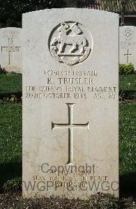 Minturno War Cemetery - Trusler, Ralph