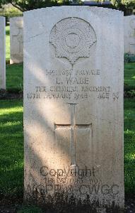 Minturno War Cemetery - Wabe, Leslie