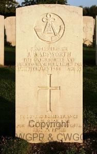 Minturno War Cemetery - Wadsworth, John