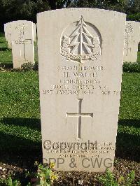 Minturno War Cemetery - Waite, Harry