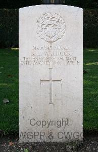 Minturno War Cemetery - Waldock, Stanley Leonard