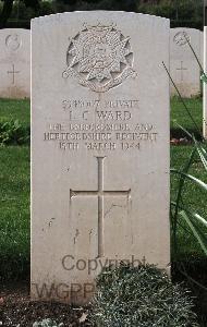 Minturno War Cemetery - Ward, Leslie Charles